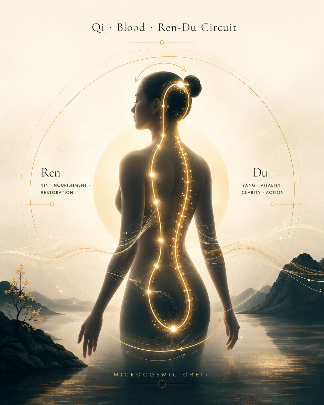 Eastern framework — Qi, Blood and the Ren-Du Circuit